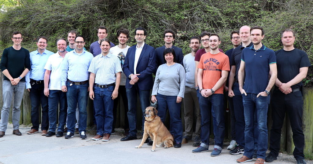 Gruppenbild der Lehrstuhlangehörigen