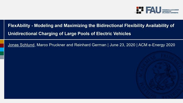 Paper Präsentation auf der ACM e-Energy 2020
