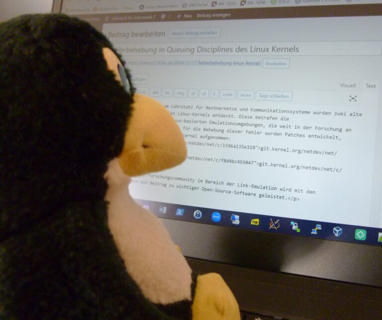 Fehlerbehebung in Queuing Disciplines des Linux Kernels