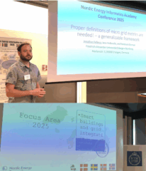 Jonathan Fellerer bei Vortrag im Konferenzraum der KTH Royal Institute of Technology