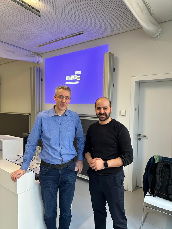 Stefan Schmidt und Dr. Loui Al Sardy