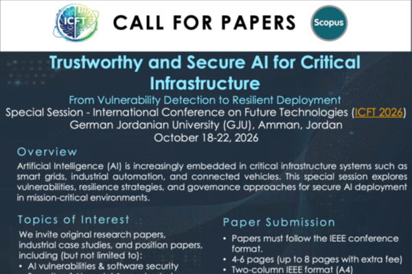 Plakatausschnitt zu Special Session ICFT 2026