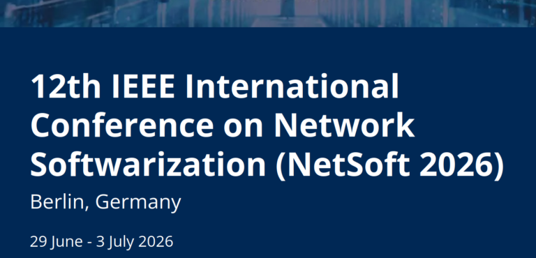 12. IEEE NetSoft Konferenz in Berlin